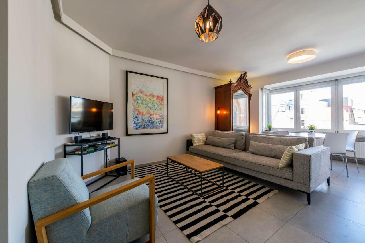 Modern Apartment With Free Parking Oostende Dış mekan fotoğraf