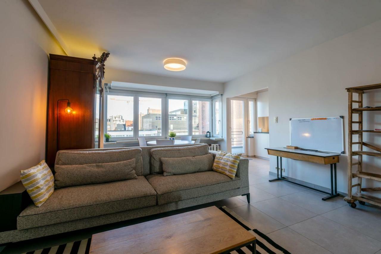 Modern Apartment With Free Parking Oostende Dış mekan fotoğraf