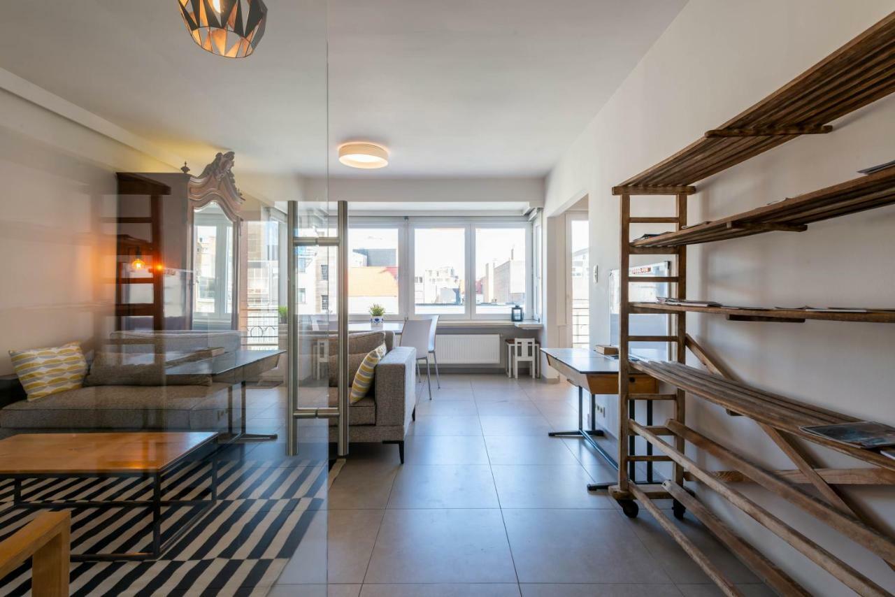 Modern Apartment With Free Parking Oostende Dış mekan fotoğraf
